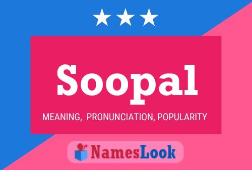 Poster del nome Soopal