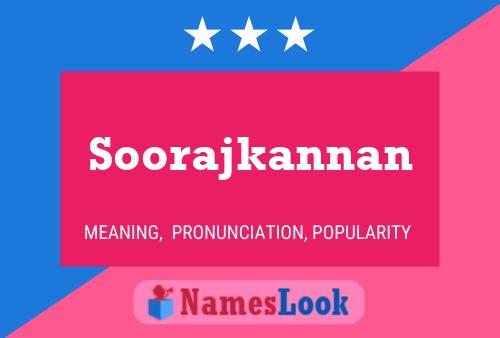 Poster del nome Soorajkannan