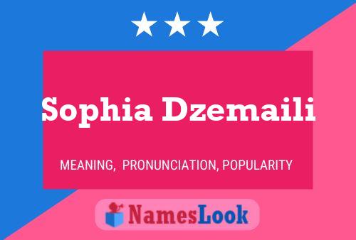 Poster del nome Sophia Dzemaili