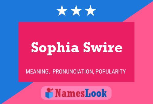 Poster del nome Sophia Swire