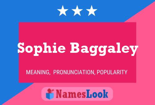 Poster del nome Sophie Baggaley