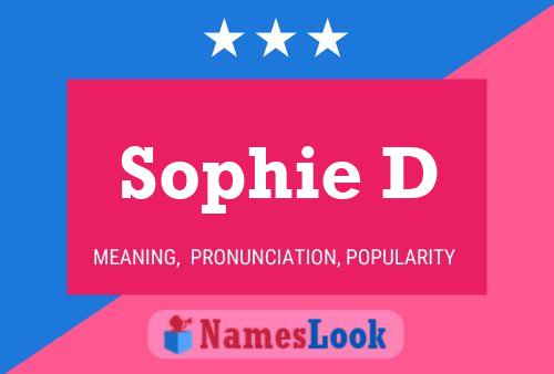 Poster del nome Sophie D