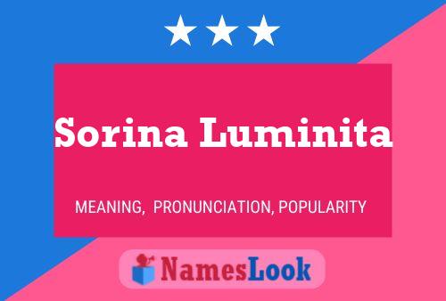 Poster del nome Sorina Luminita