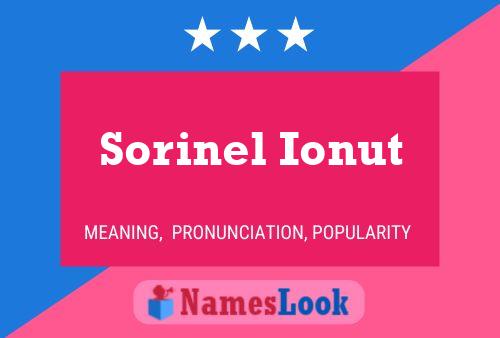 Poster del nome Sorinel Ionut