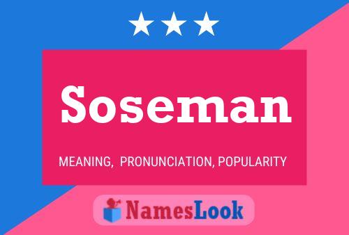 Poster del nome Soseman