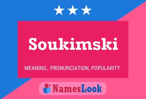 Poster del nome Soukimski