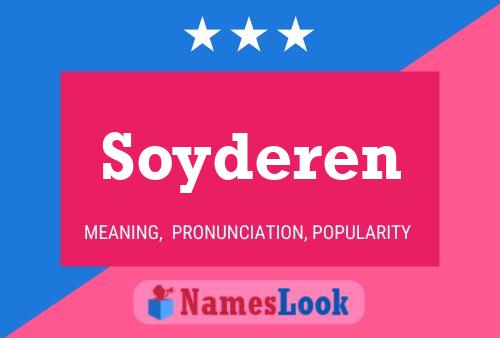 Poster del nome Soyderen