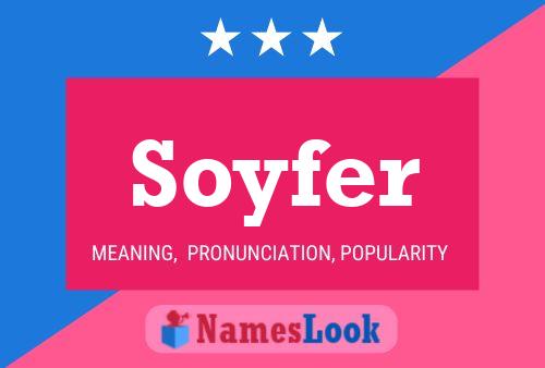 Poster del nome Soyfer