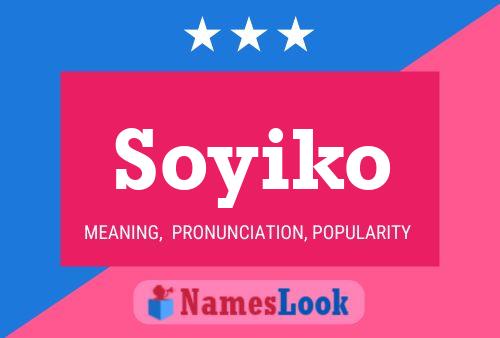 Poster del nome Soyiko