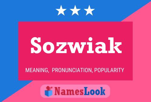 Poster del nome Sozwiak