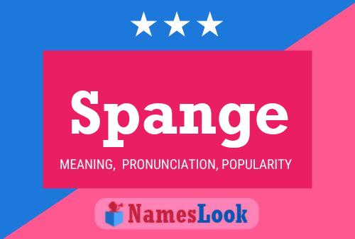 Poster del nome Spange