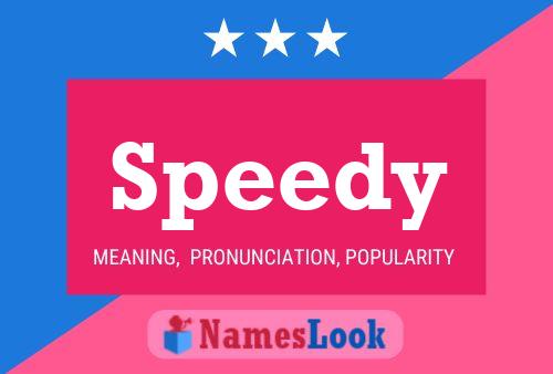 Poster del nome Speedy