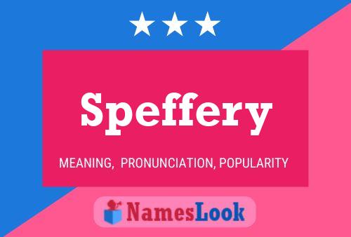 Poster del nome Speffery