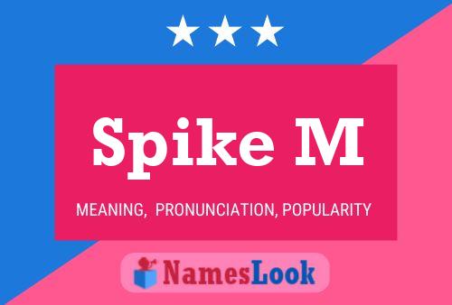 Poster del nome Spike M