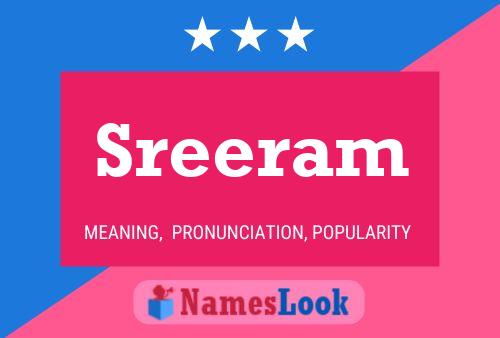 Poster del nome Sreeram