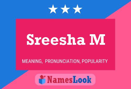 Poster del nome Sreesha M