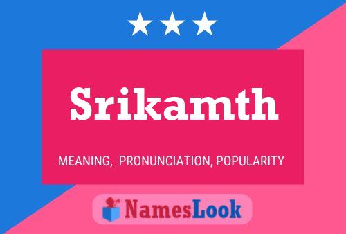 Poster del nome Srikamth