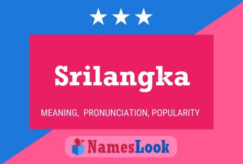 Poster del nome Srilangka