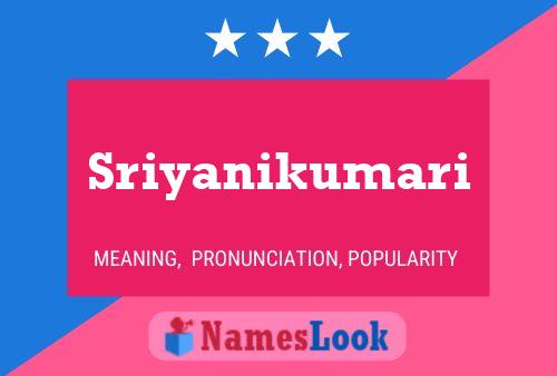 Poster del nome Sriyanikumari