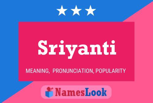 Poster del nome Sriyanti