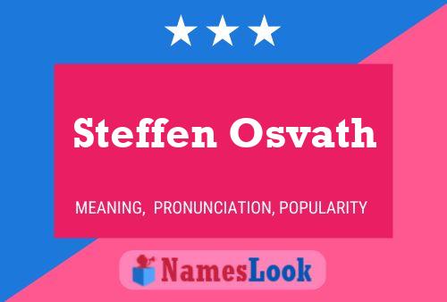 Poster del nome Steffen Osvath