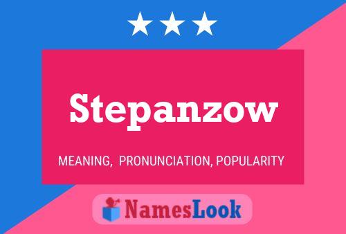 Poster del nome Stepanzow