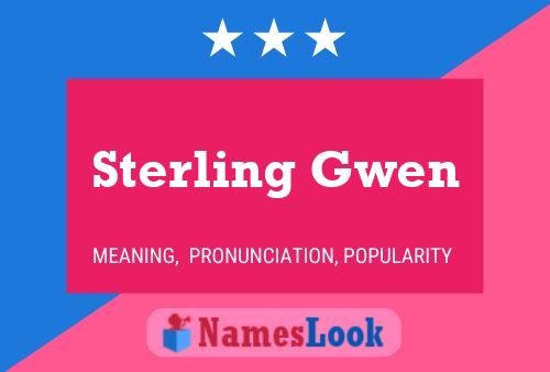 Poster del nome Sterling Gwen