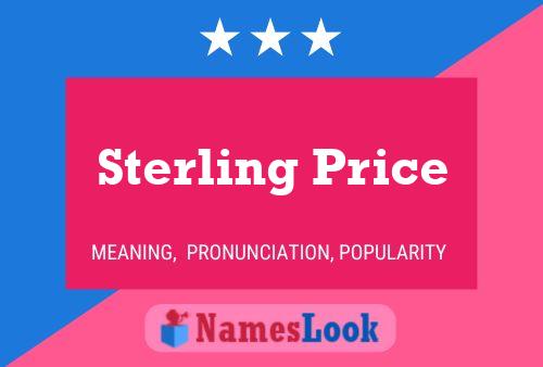 Poster del nome Sterling Price