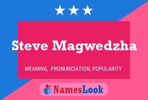 Poster del nome Steve Magwedzha