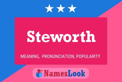 Poster del nome Steworth