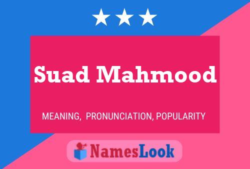 Poster del nome Suad Mahmood