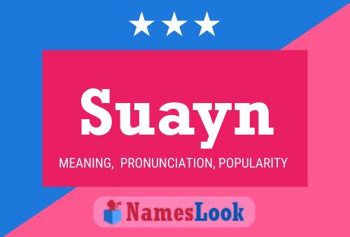 Poster del nome Suayn