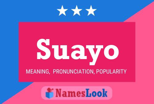 Poster del nome Suayo