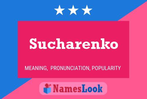 Poster del nome Sucharenko