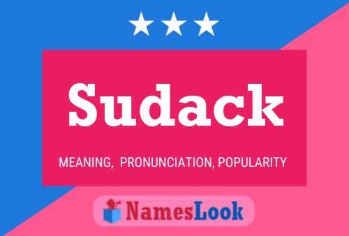 Poster del nome Sudack