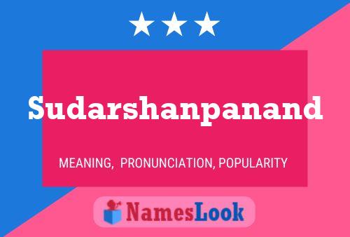 Poster del nome Sudarshanpanand