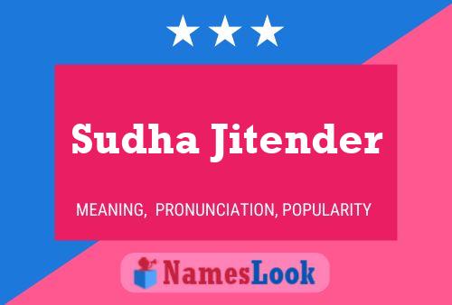 Poster del nome Sudha Jitender