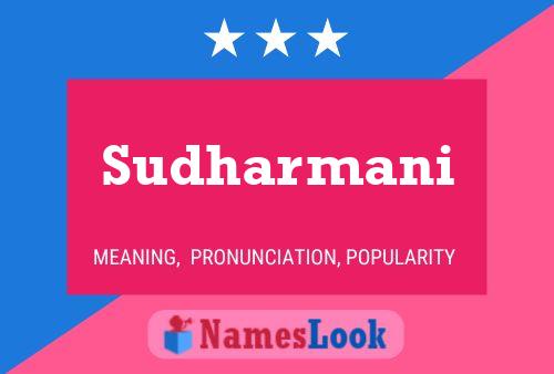 Poster del nome Sudharmani