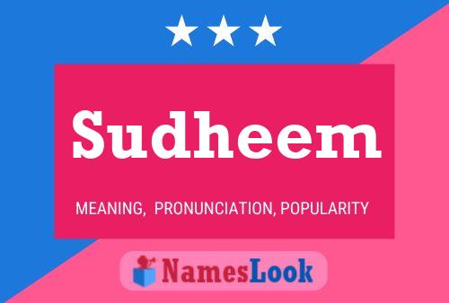 Poster del nome Sudheem