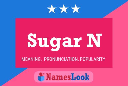 Poster del nome Sugar N