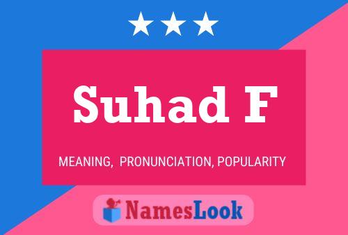 Poster del nome Suhad F