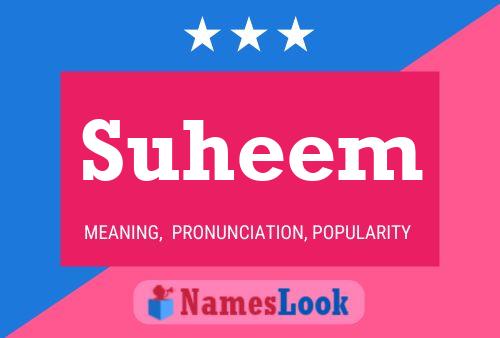 Poster del nome Suheem