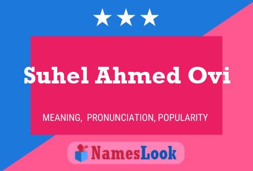 Poster del nome Suhel Ahmed Ovi