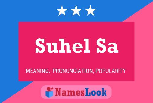 Poster del nome Suhel Sa