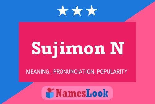 Poster del nome Sujimon N