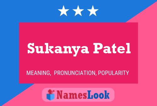 Poster del nome Sukanya Patel