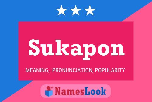 Poster del nome Sukapon