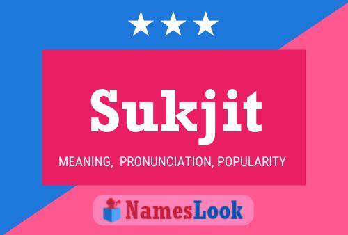 Poster del nome Sukjit