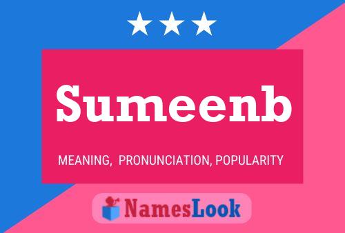 Poster del nome Sumeenb