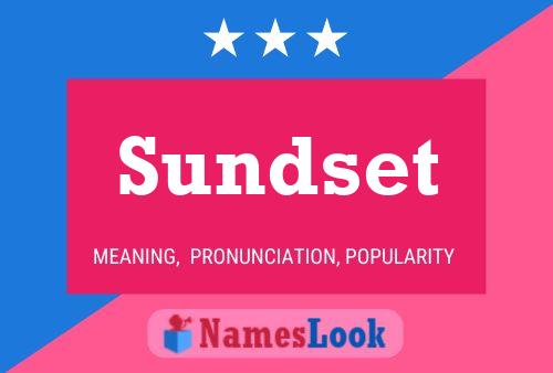 Poster del nome Sundset